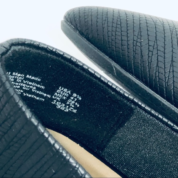 Ballet Shoes Pointed Toe Classic Slip On Ballerina Flats Shoes 9.5 9 1/2 texture - Picture 14 of 16